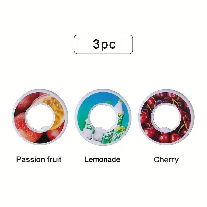 PureSip 3 Pack Flavoured Scent Pods (Passion fruit, Lemonade & Cherry)