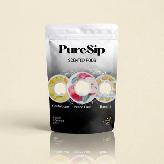PureSip 3 Pack Flavoured Scent Pods (Cantaloupe, Apple & Banana)